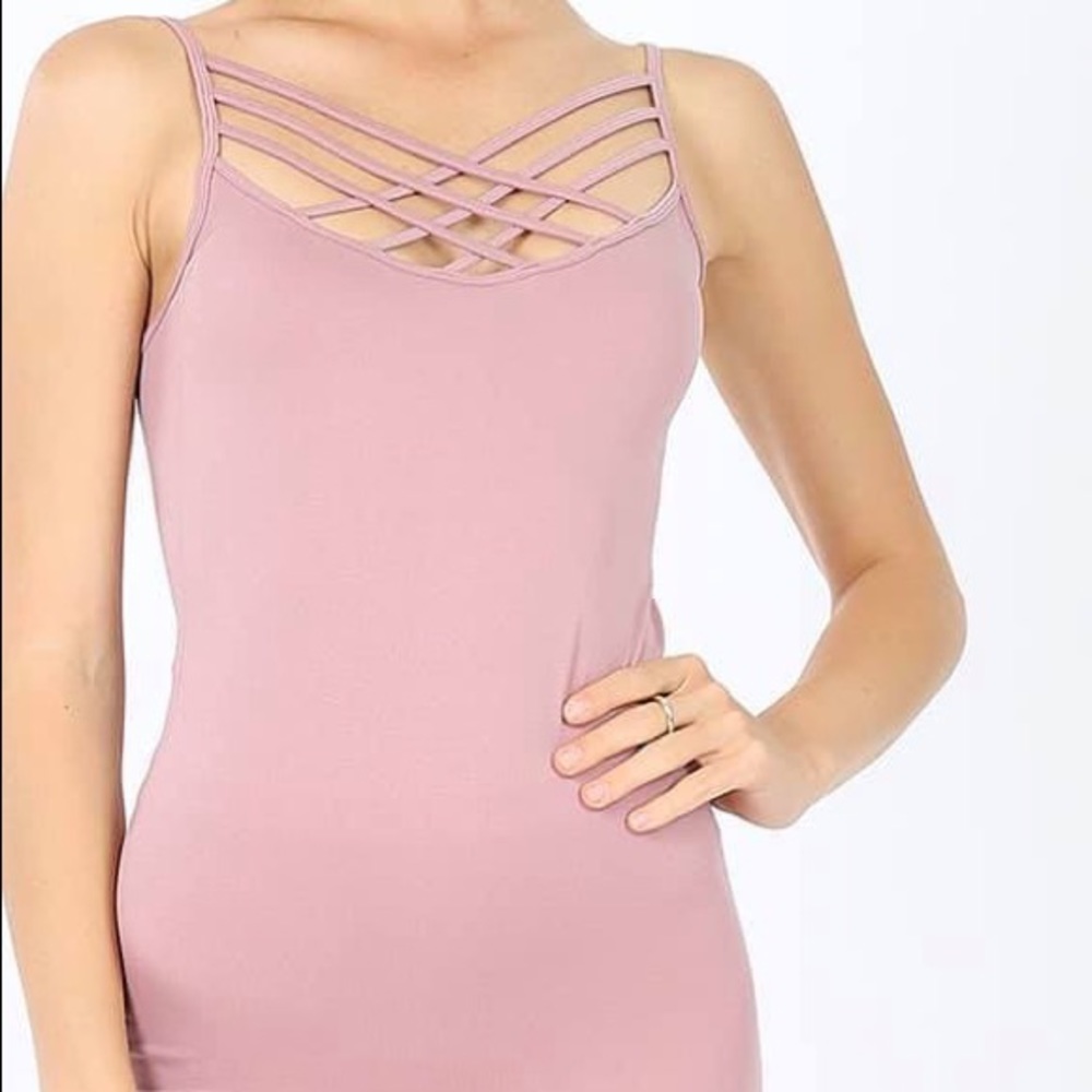 LT Rose Seamless Cami